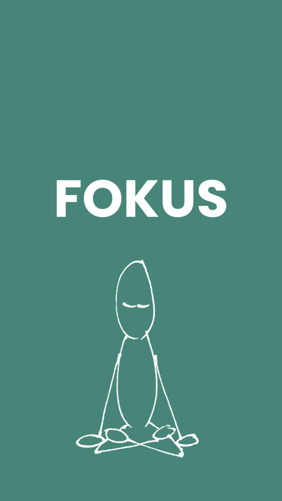 FOKUS - Mørk turkis - Skaldet