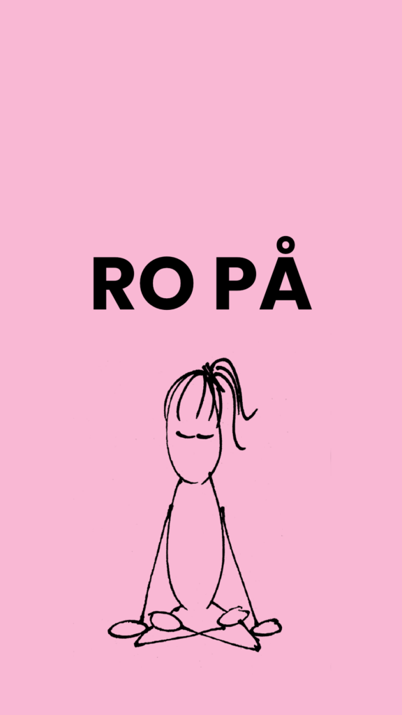 RO PÅ - Lys pink - Hestehale