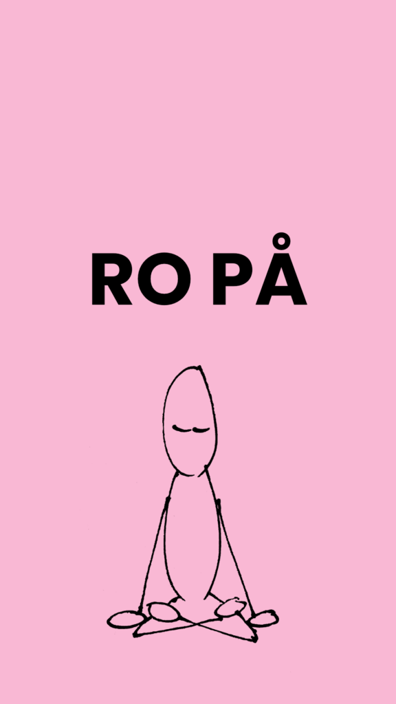 RO PÅ - Lys pink - Skaldet